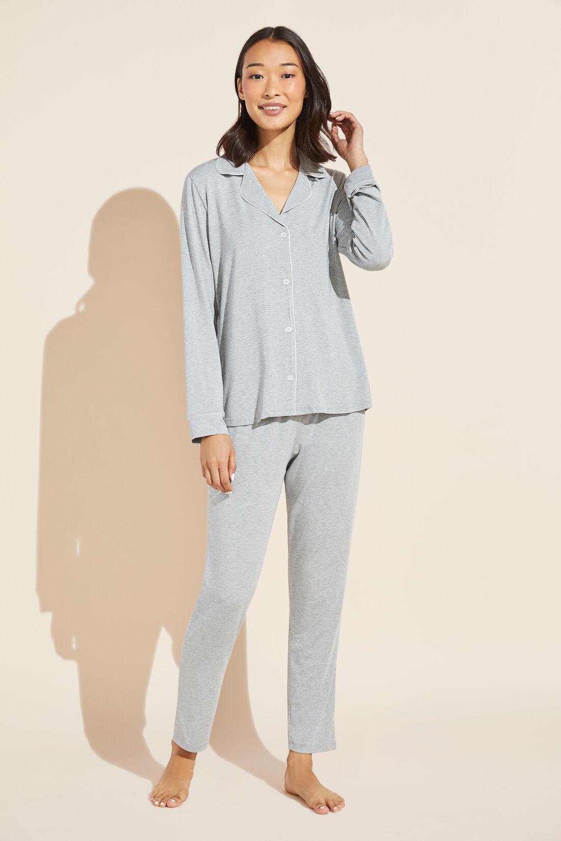 Eberjey Kids TENCEL™ Modal Gender Neutral Long PJ Set - ShopStyle Girls'  Pajamas
