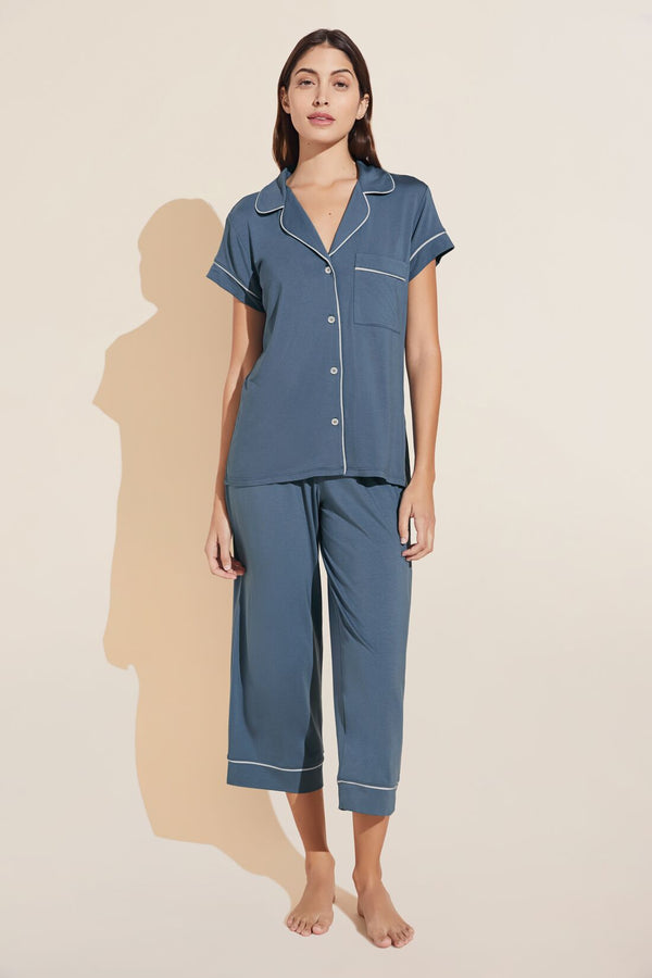 Gisele TENCEL™ Modal Short Sleeve Cropped PJ Set - Eberjey