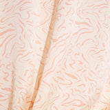 Eberjey Inez Washable Silk Printed Short PJ Set - Marble Rose Cloud/Italian Rose