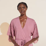 Eberjey Beatrix TENCEL™ Modal Robe - Foxglove