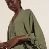 Eberjey Naya TENCEL™ Modal Robe - Olive