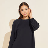 Eberjey Luxe Sweats Sweatshirt - Black