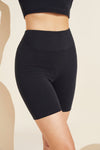 Luxe Sweats Bike Short - Black