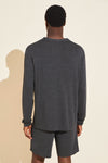 Henry TENCEL™ Modal Long Sleeve & Short PJ Set - Charcoal Heather