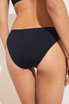 Annia Smooth Bikini Bottom - Black