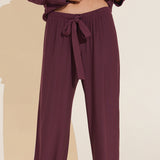 Eberjey Softest Sweats Plush TENCEL™ Pant - Mulberry